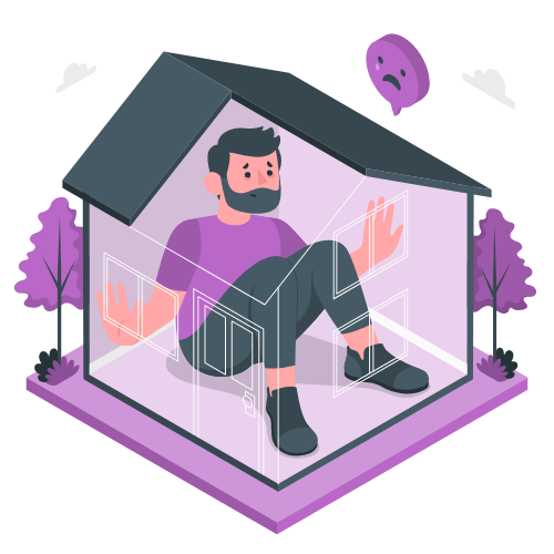 Person at home representing intensive outpatient program flexibility